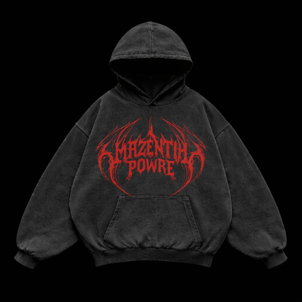 Power Oversized Gym Hoodie –  Athletic Fit |MAZENTIH