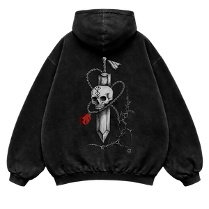 Berserk Mark Oversized  Gym Hoodie – Athletic Fit |MAZENTIH