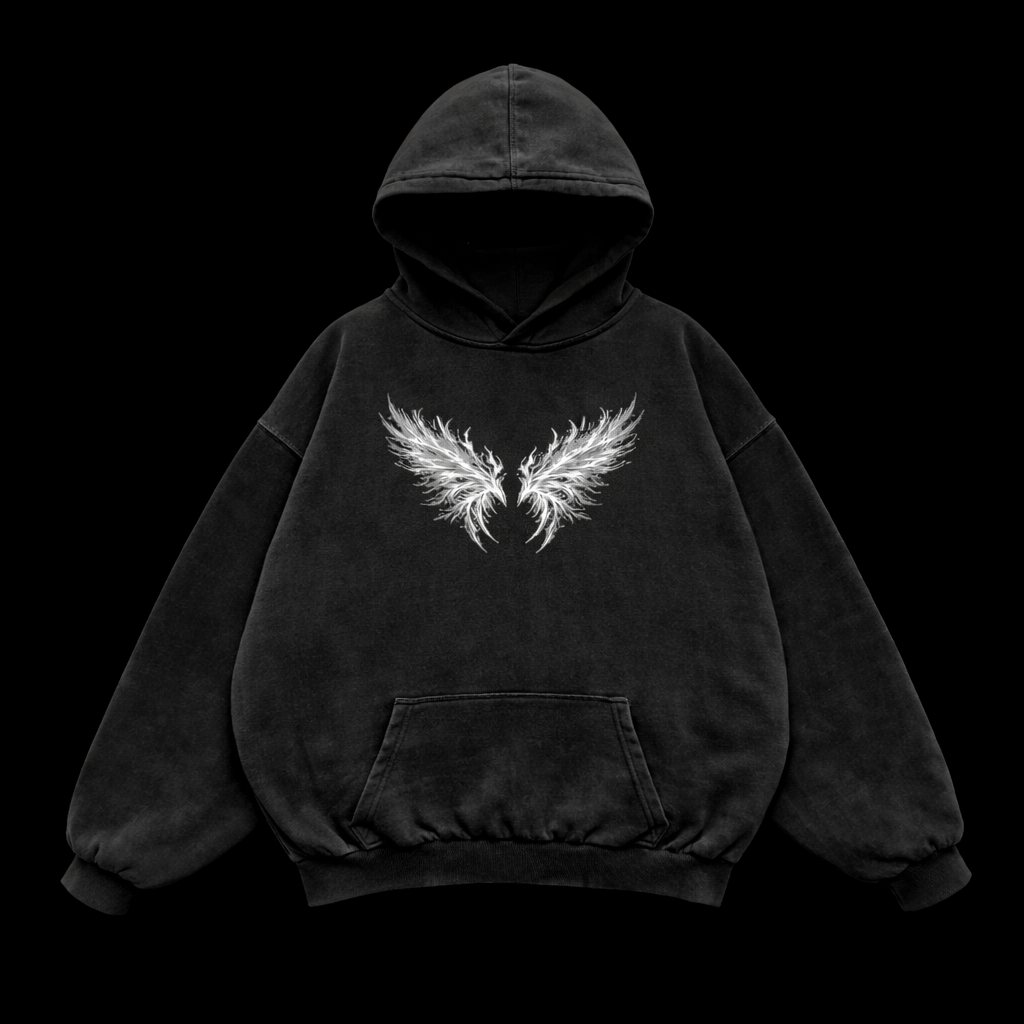 Energy Wings Gym Hoodie – Athletic Fit |MAZENTIH