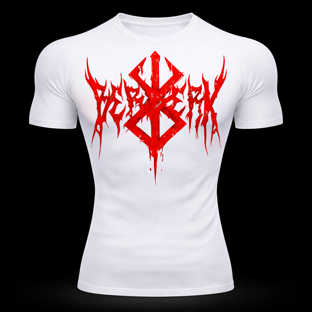 Dark Berserk Gym Compression – Athletic Fit | MAZENTIH