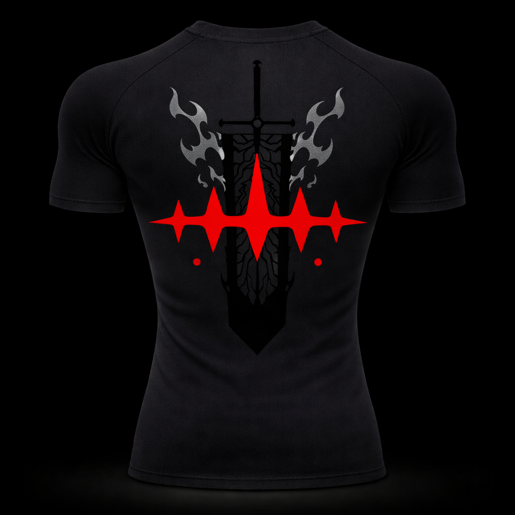 Asta Demon Compression Shirt – Athletic Fit | MAZENTIH