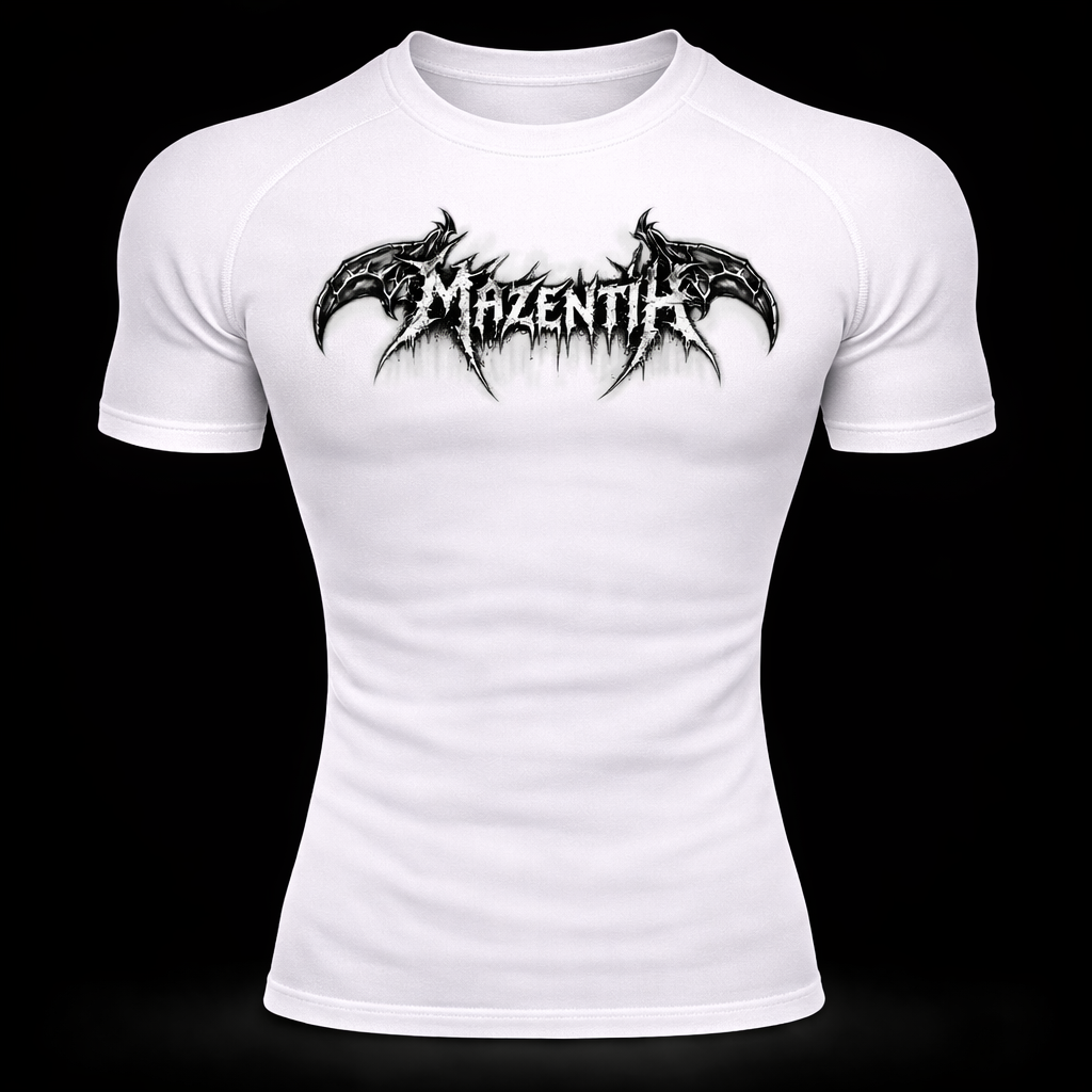 Dark Wing Compression Shirt – Athletic Fit | MAZENTIH