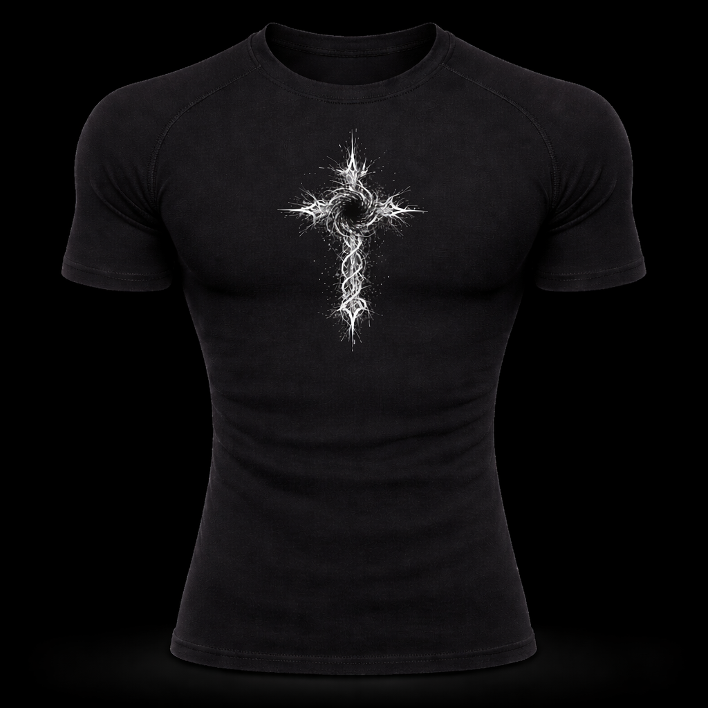 Dark Faith Gym Compression – Athletic Fit |MAZENTIH