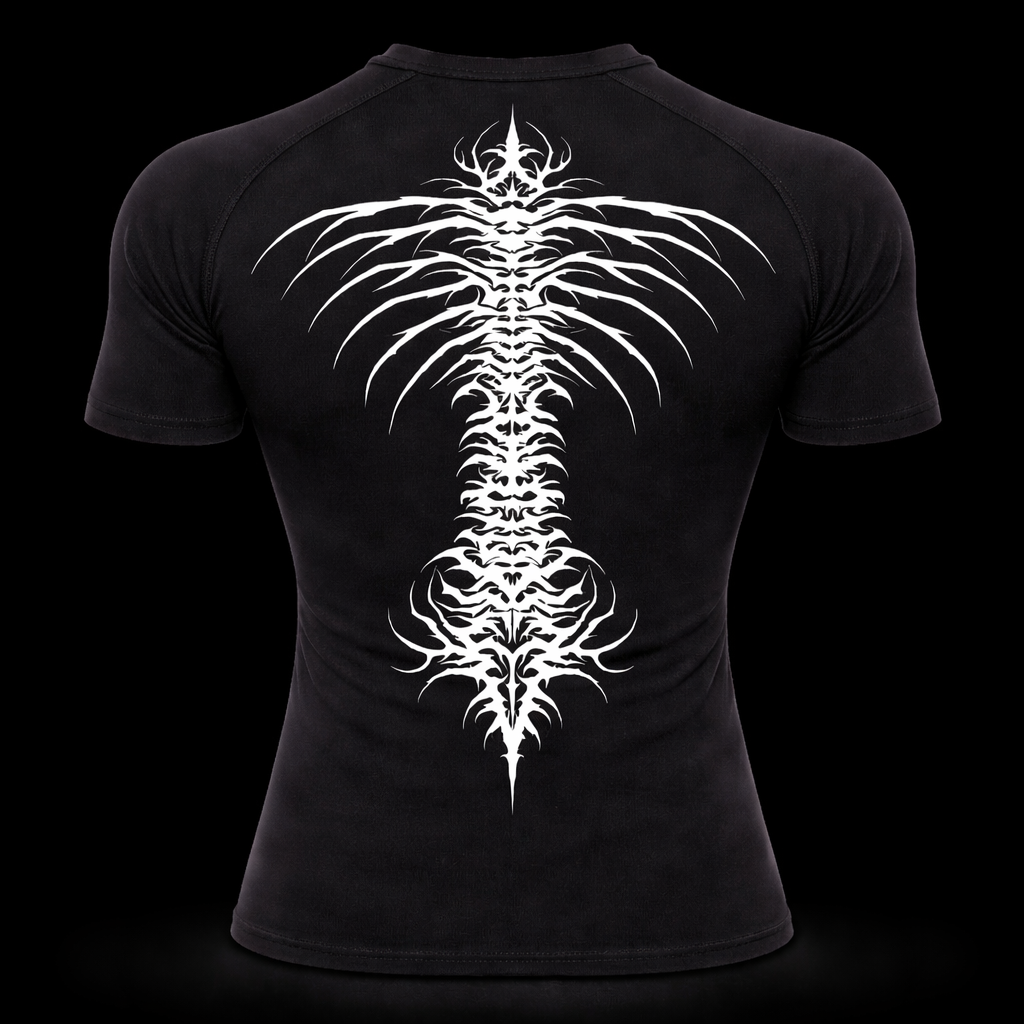 Spine Metal Compression Shirt – Athletic Fit | MAZENTIH