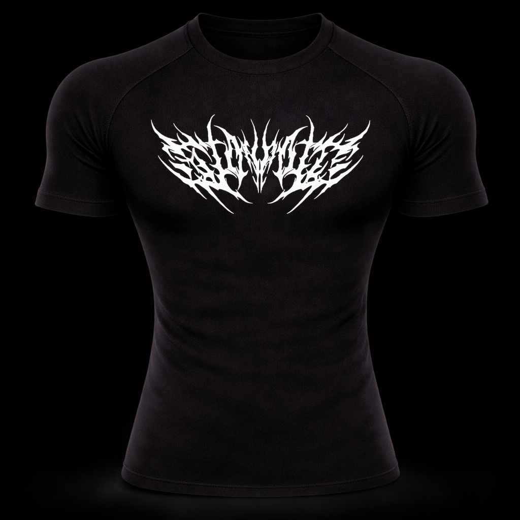 Spine Metal Compression Shirt – Athletic Fit | MAZENTIH