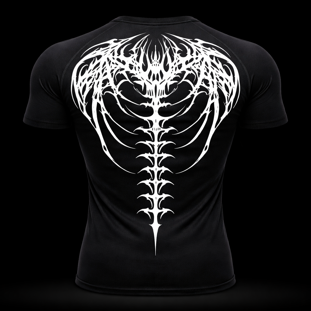 Ribcage Core Compression Shirt – Athletic Fit | MAZENTIH