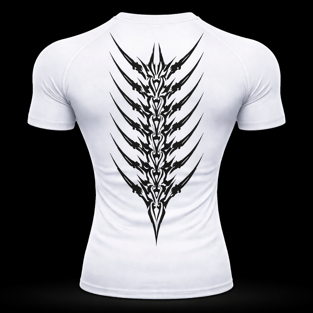 Dark Authority Compression Shirt – Athletic Fit | MAZENTIH