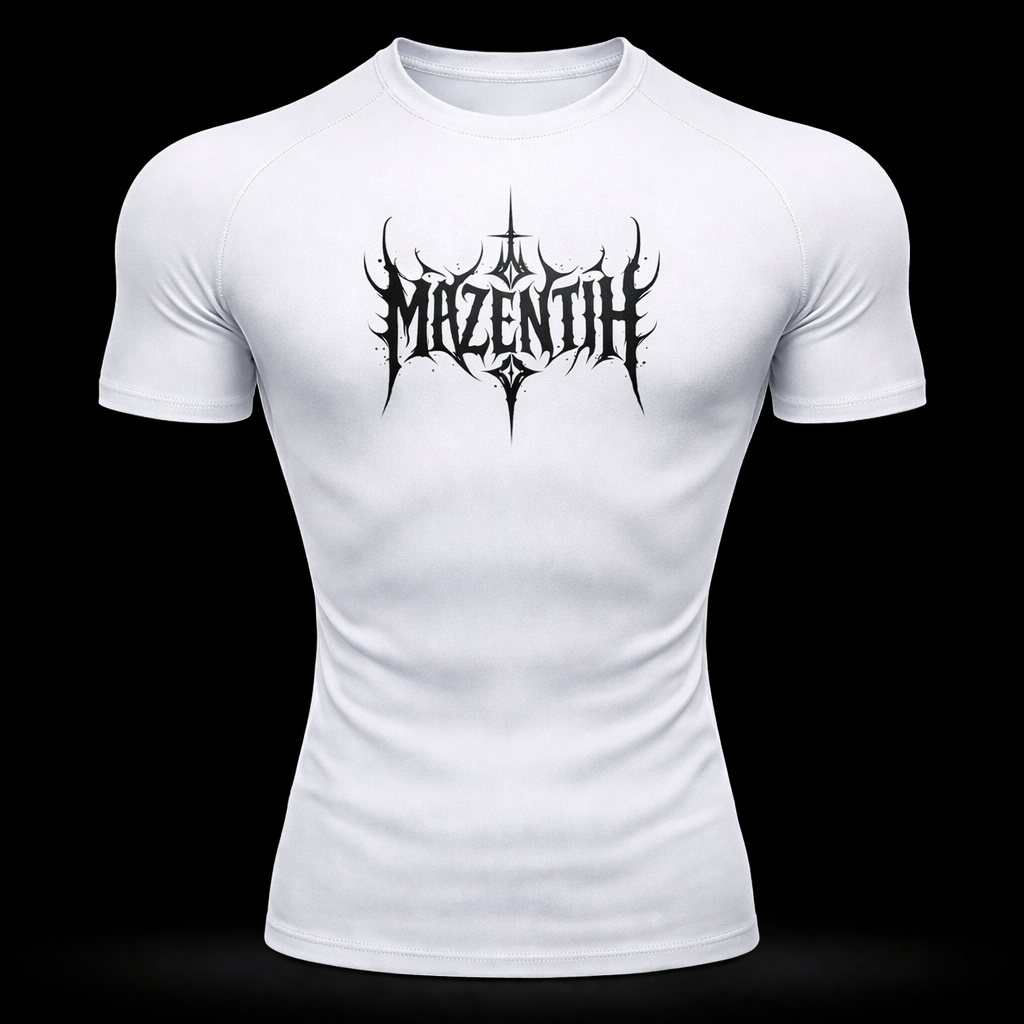 Dark Authority Compression Shirt – Athletic Fit | MAZENTIH