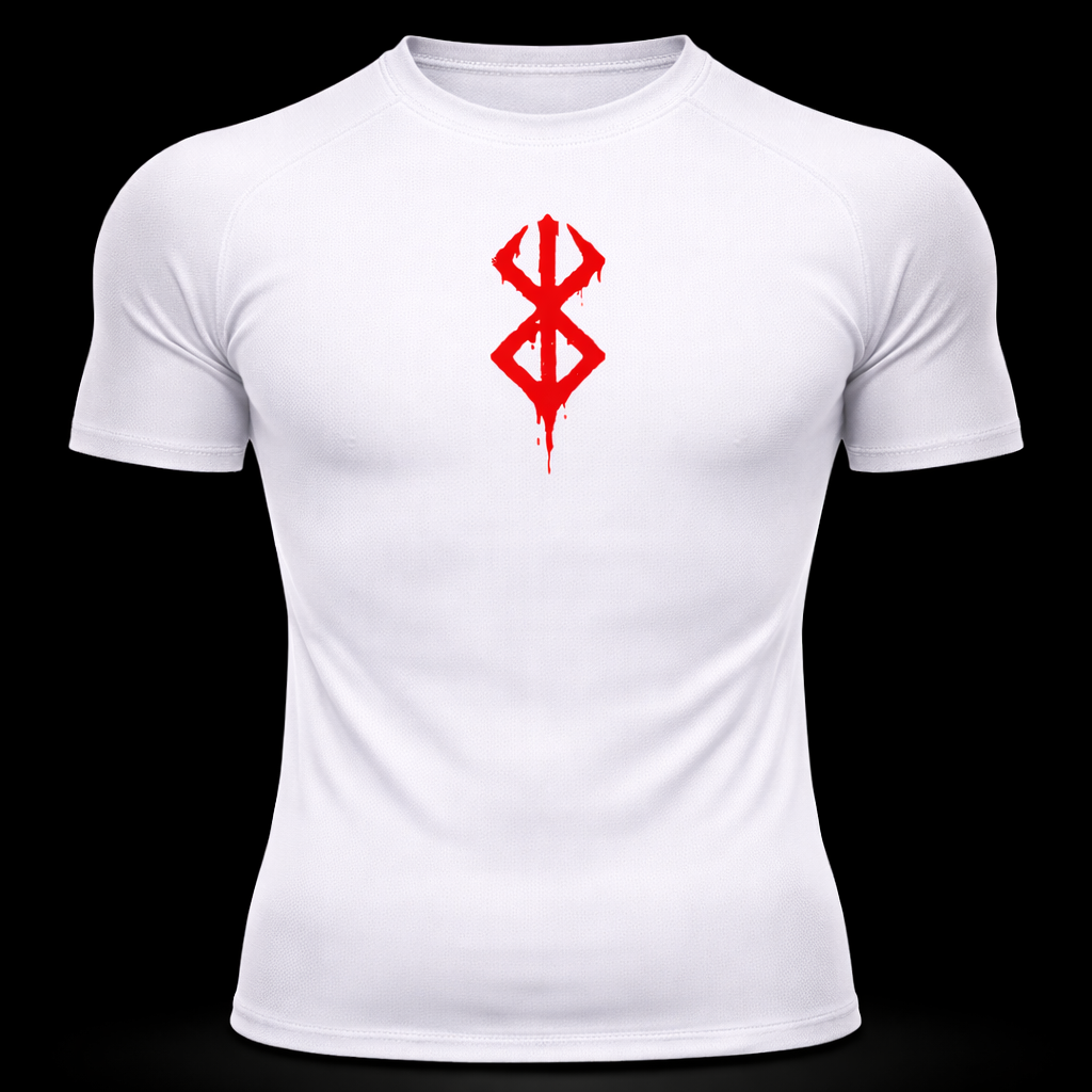 G**s Mark Compression Shirt – Athletic Fit | MAZENTIH