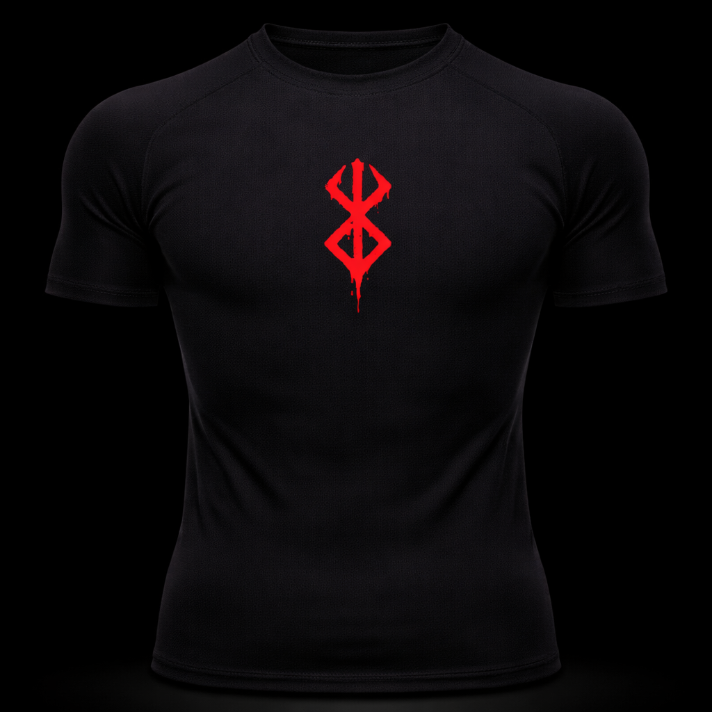 G**s Mark Compression Shirt – Athletic Fit | MAZENTIH