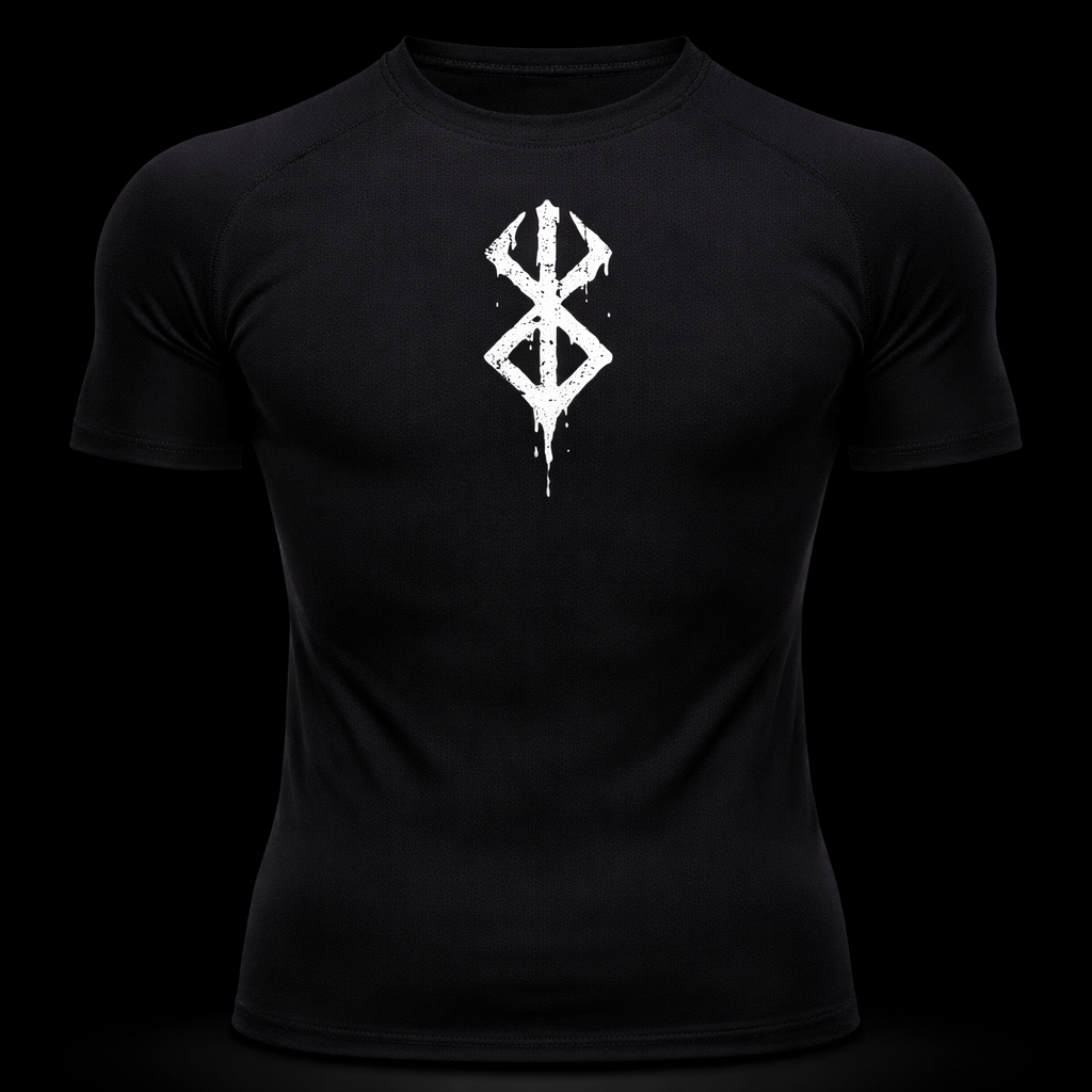 G**s Mark Compression Shirt – Athletic Fit | MAZENTIH