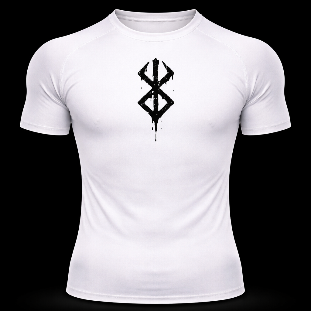 G**s Mark Compression Shirt – Athletic Fit | MAZENTIH