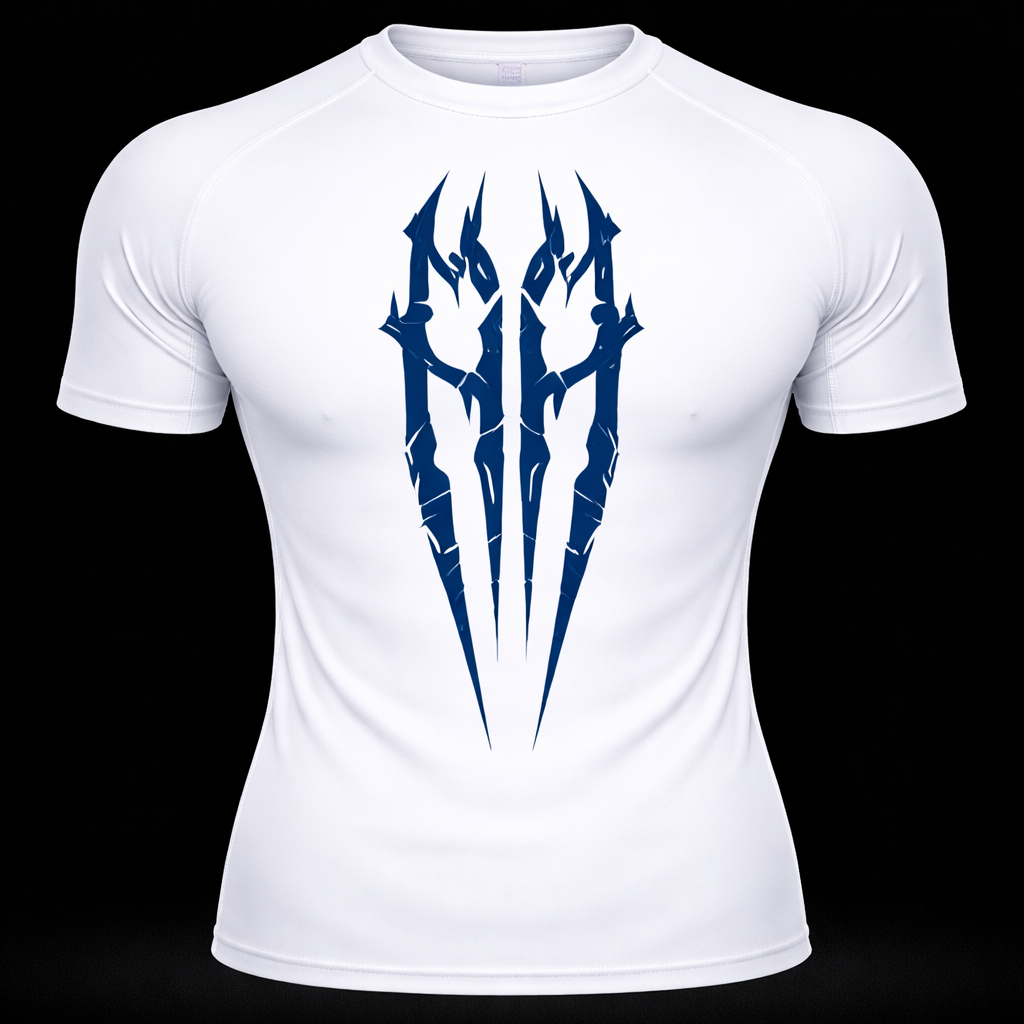 Shadow Rift Compression Shirt – Athletic Fit | MAZENTIH