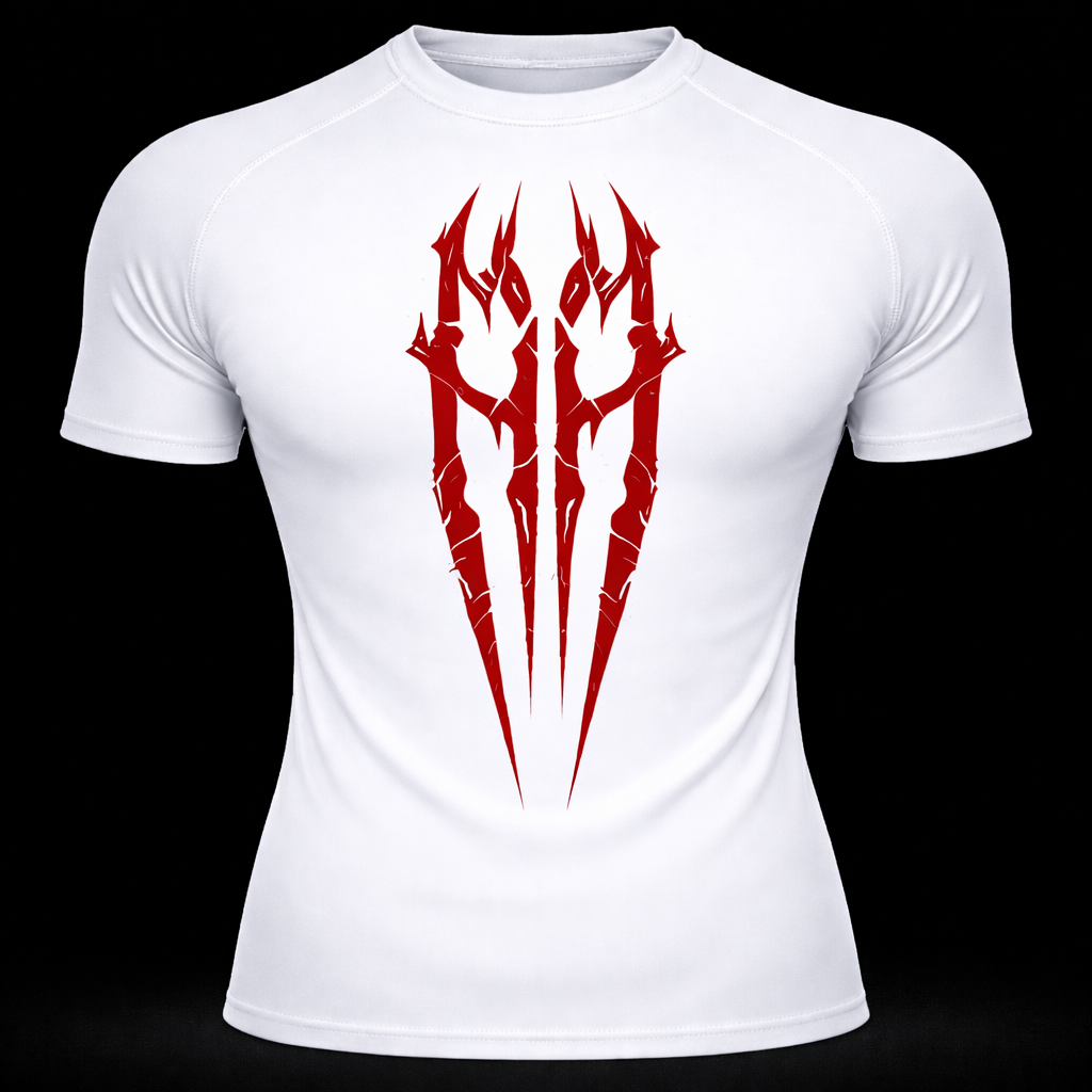 Shadow Rift Compression Shirt – Athletic Fit | MAZENTIH