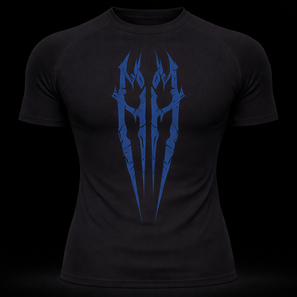 Shadow Rift Compression Shirt – Athletic Fit | MAZENTIH