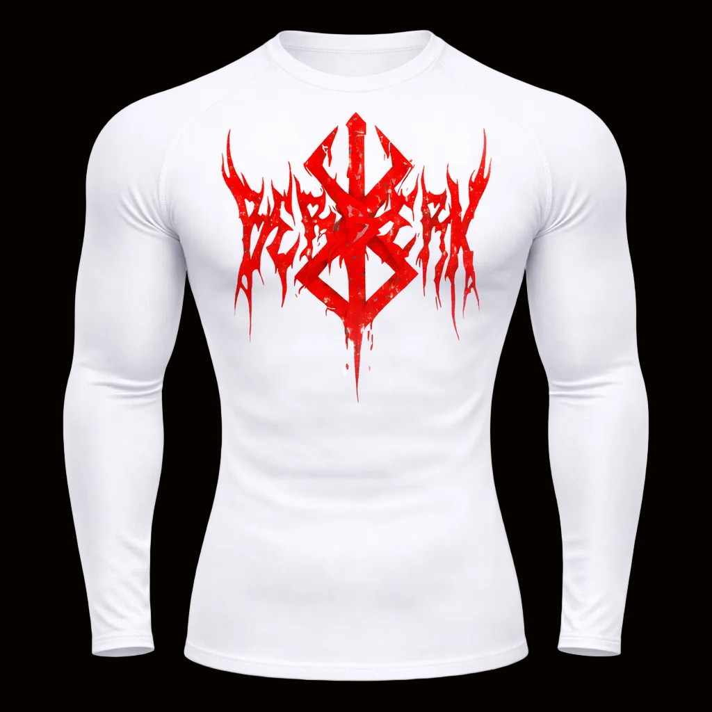 Dark Berserk Gym Compression – Athletic Fit | MAZENTIH