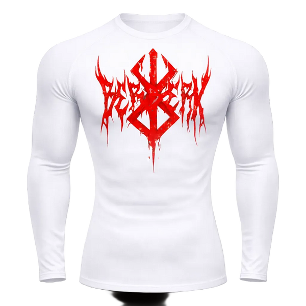 Dark Berserk Gym Compression – Athletic Fit | MAZENTIH