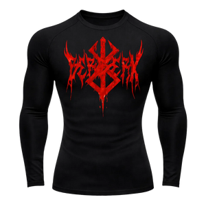Dark Berserk Gym Compression – Athletic Fit | MAZENTIH