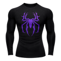 Purple Spider Gym Compression – Athletic Fit | MAZENTIH