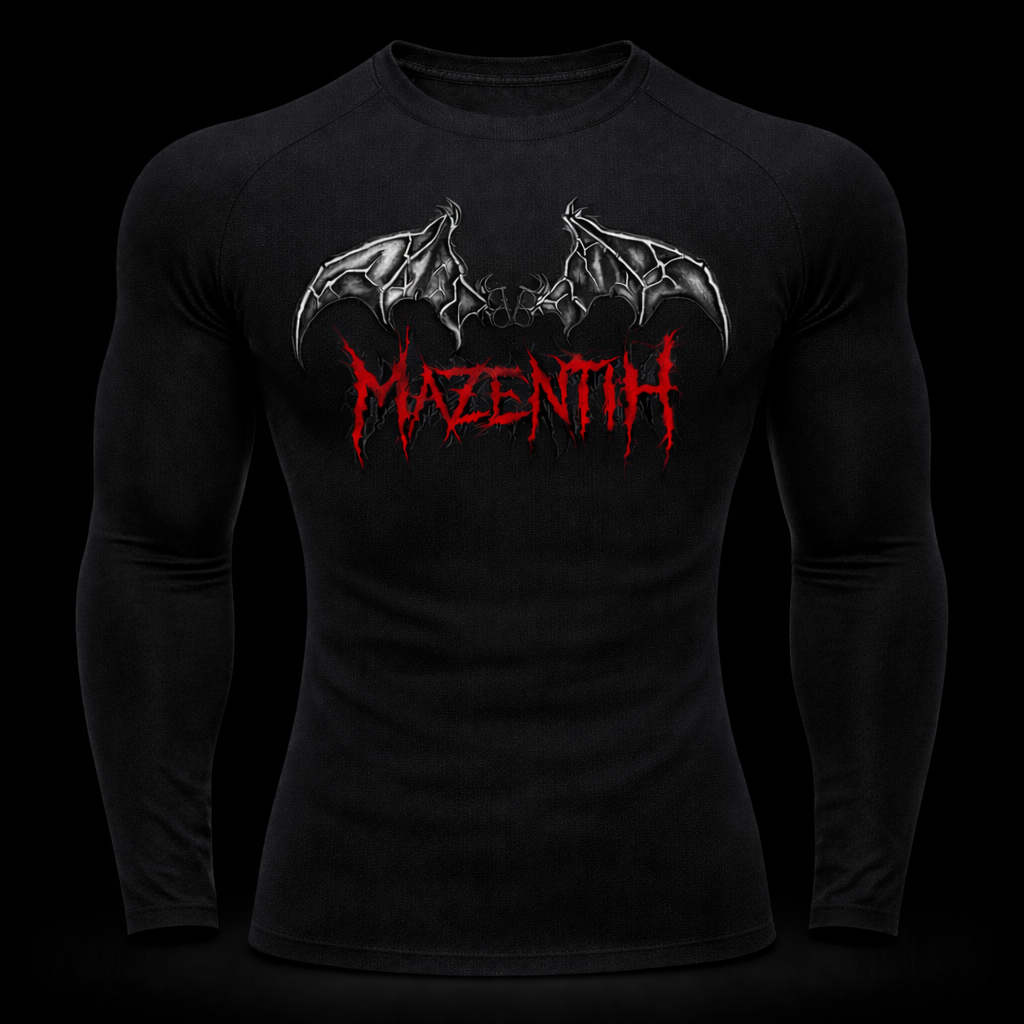Dark Mazentih Gym Compression – Athletic Fit | MAZENTIH