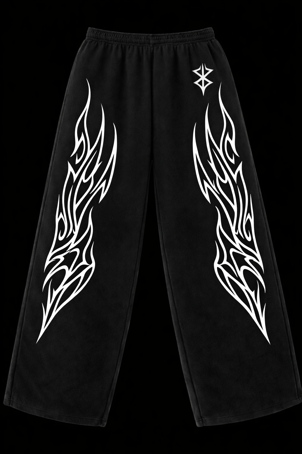 Tribal Surge Flame Baggy – Gym Pants |MAZENTIH