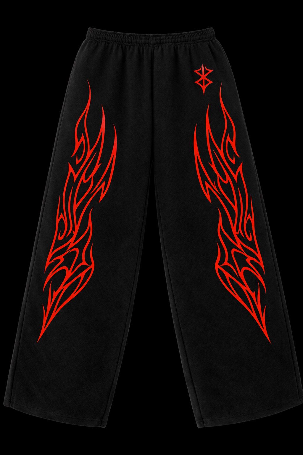 Tribal Surge Flame Baggy – Gym Pants |MAZENTIH