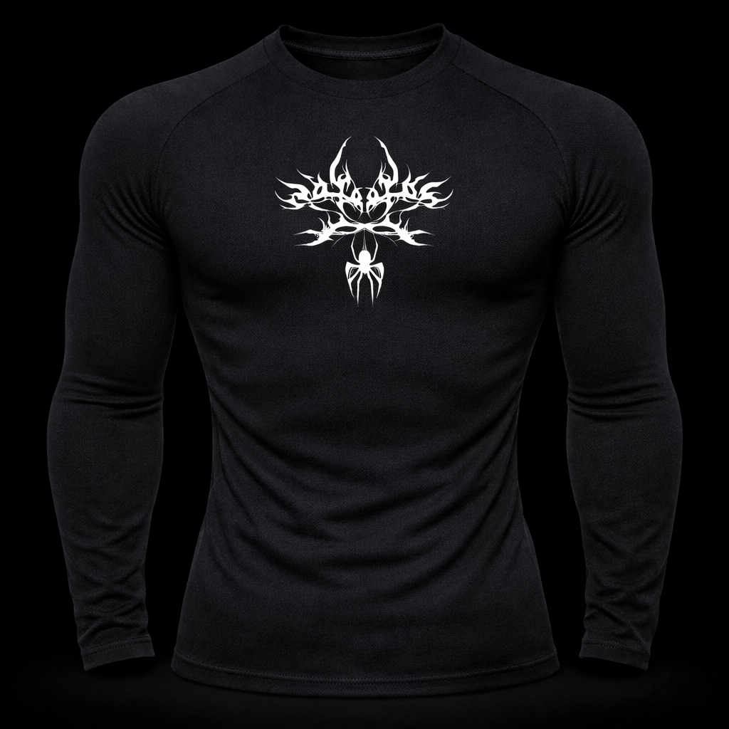 Phantom Core Compression – Dark Athletic Fit | MAZENTIH