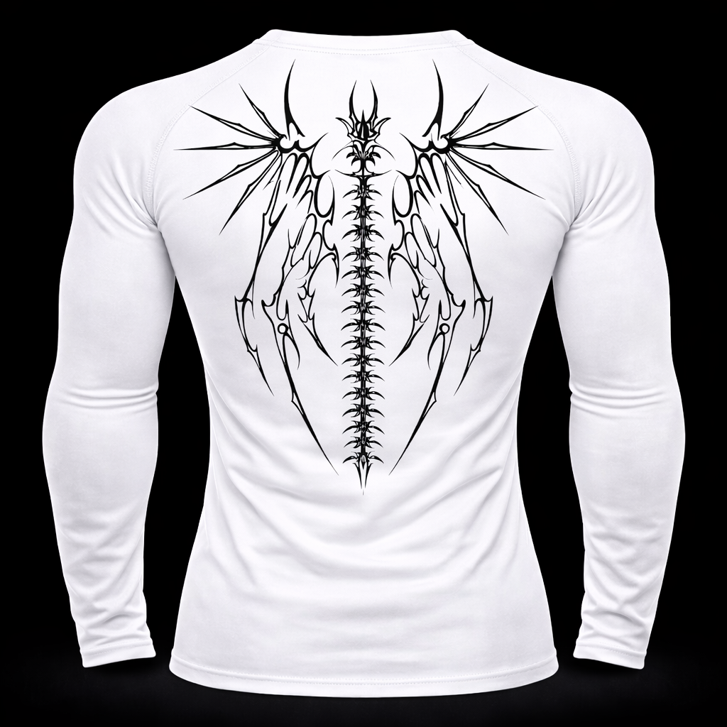Iron Spine Compression – Dark Athletic Fit | MAZENTIH
