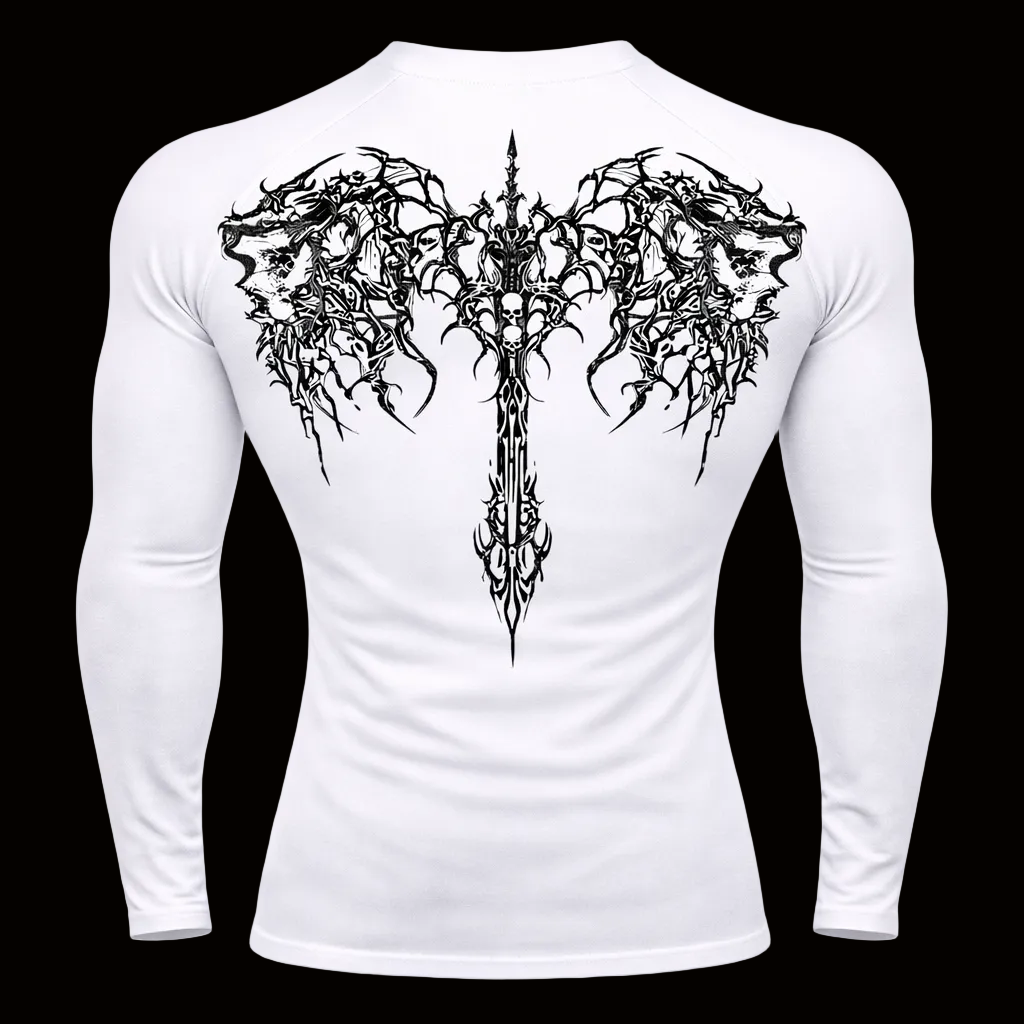 Black Ritual Compression – Dark Athletic Fit | MAZENTIH