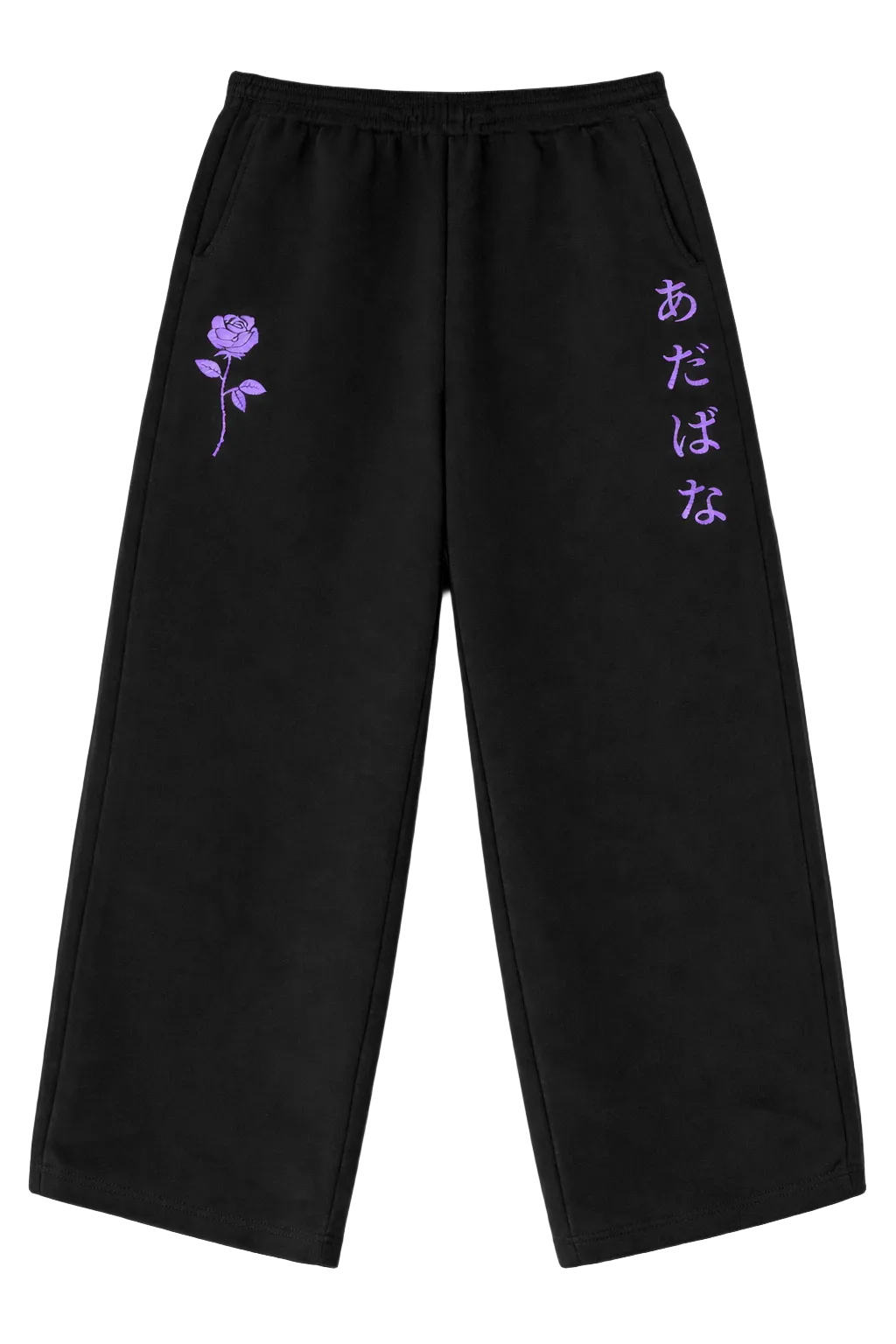 Purple Flower Baggy – Gym Pants |MAZENTIH