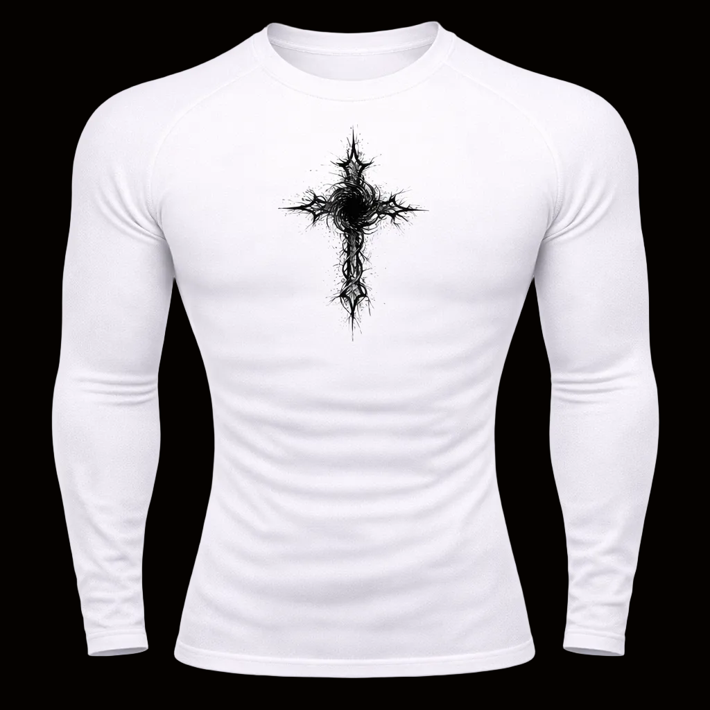 Dark Faith Gym Compression – Dark Athletic Fit | MAZENTIH