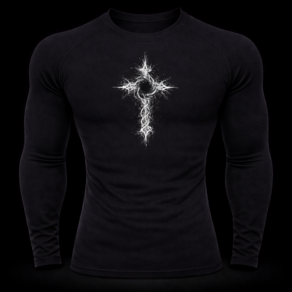 Dark Faith Gym Compression – Dark Athletic Fit | MAZENTIH