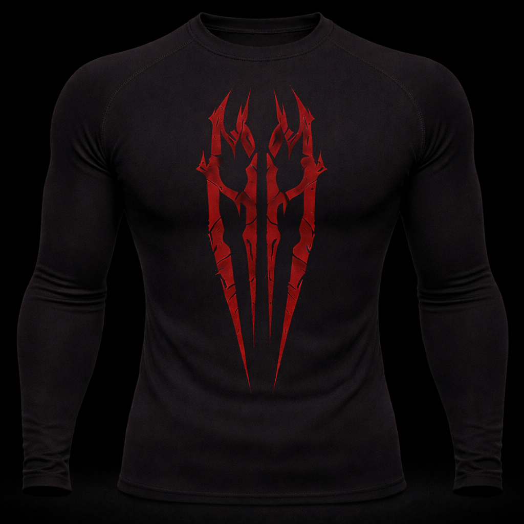 Shadow Rift Compression – Athletic Fit | MAZENTIH