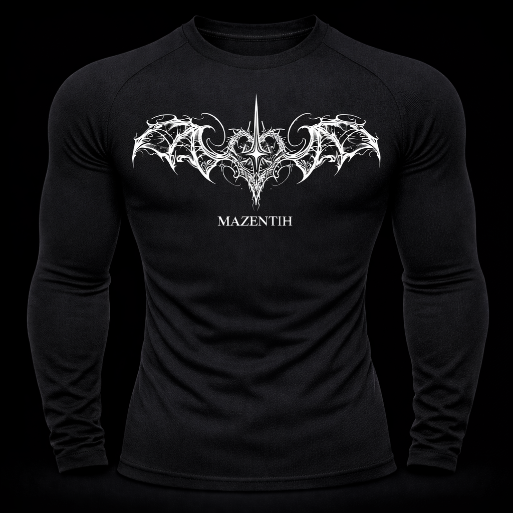 Night Bat Compression – Dark Athletic Fit | MAZENTIH