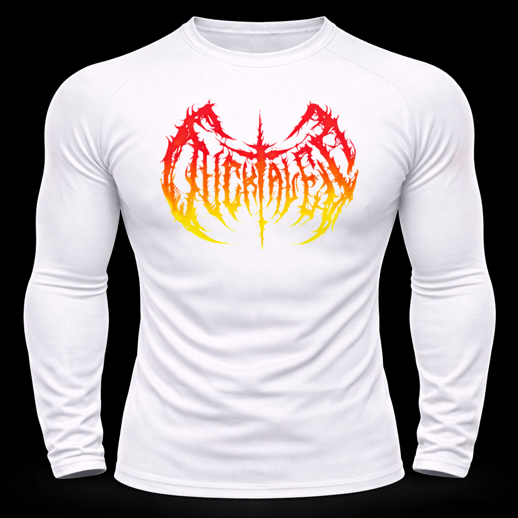 flame Inferno Rage Compression – Dark Athletic Fit | MAZENTIH