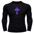 Cursed Sigil Compression Shirt – Athletic Fit | MAZENTIH