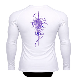 Cursed Sigil Compression Shirt – Athletic Fit | MAZENTIH
