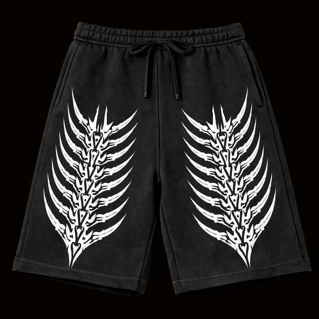 Wing aesthetic Vintage Gym Short | MAZENTIH