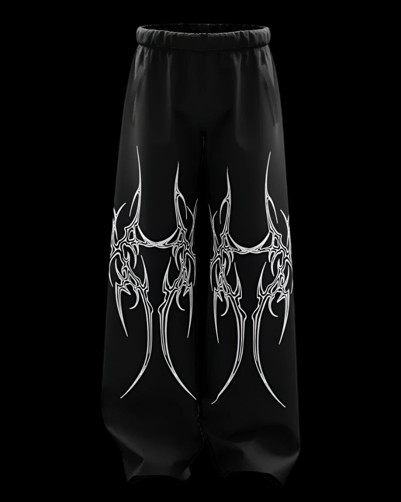Baggy  Tribal Barbed Pants