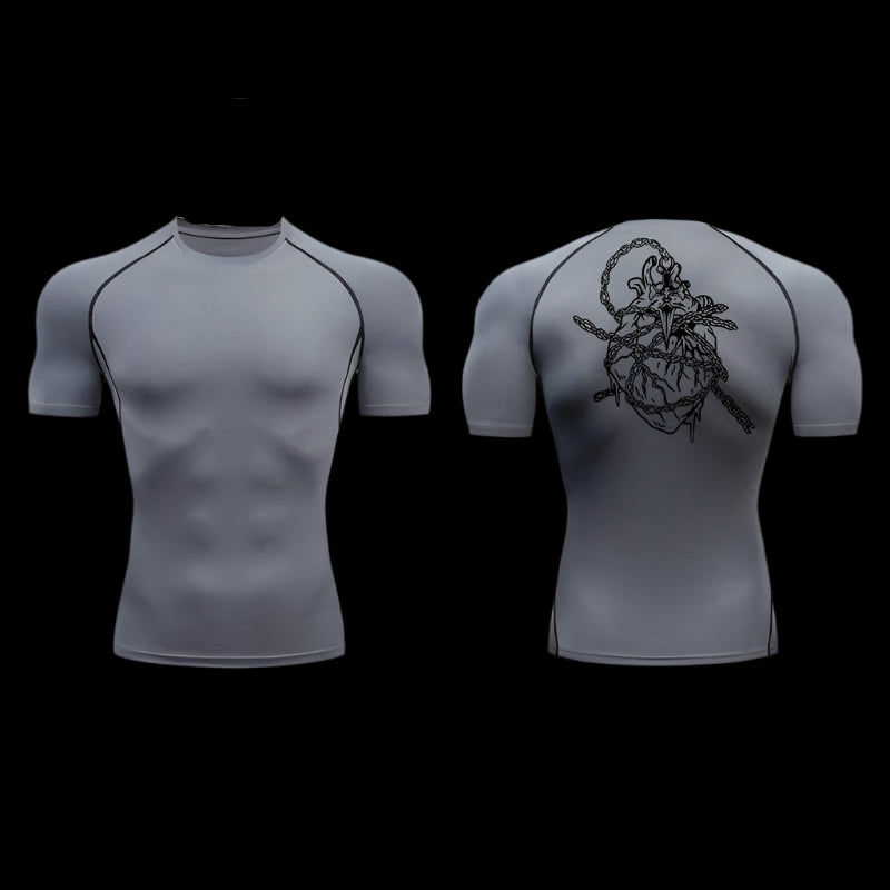 Chain Vow Compression Shirt – Cursed Contract Style