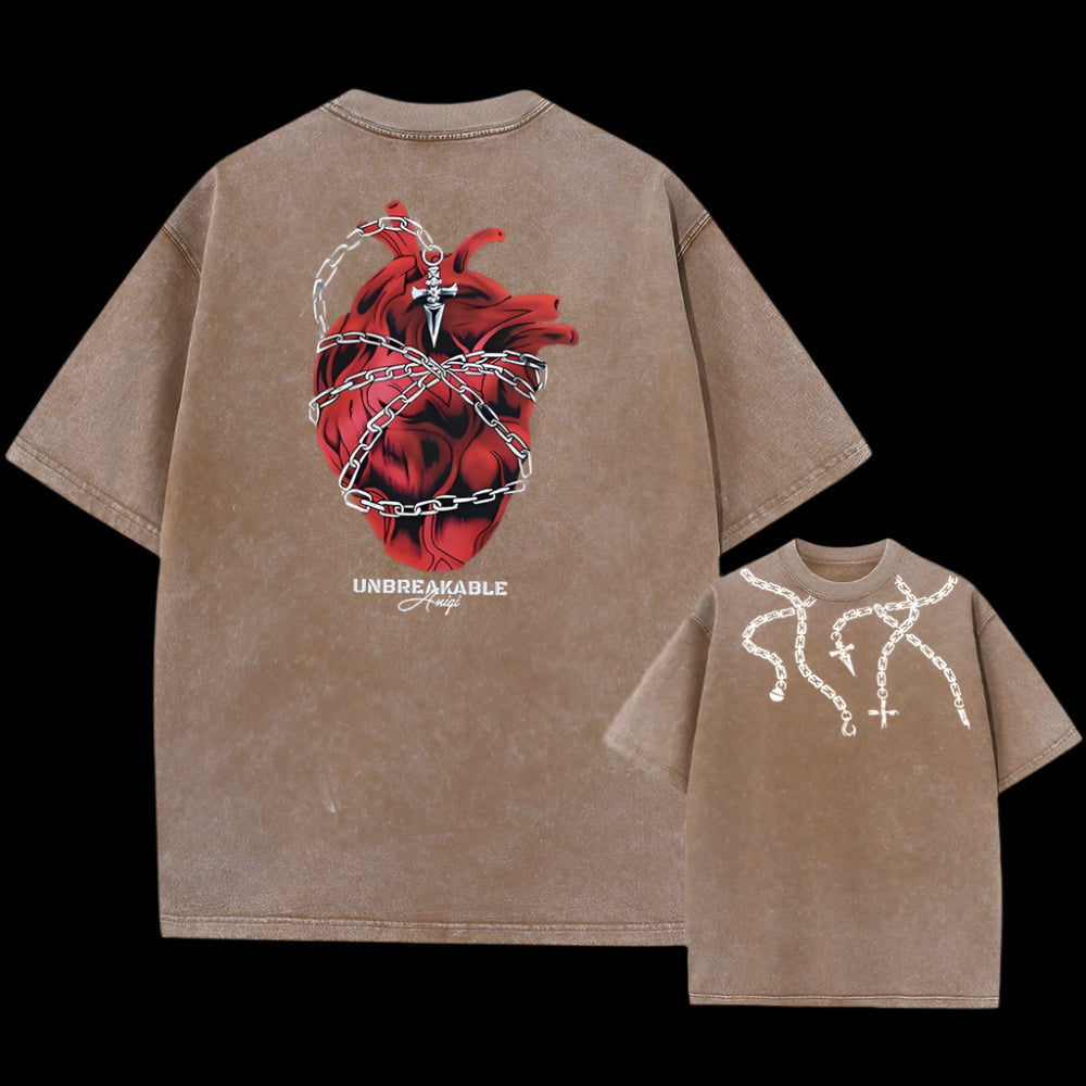 Unbreakable Spirit Tee – Oversize Vintage Gym Style