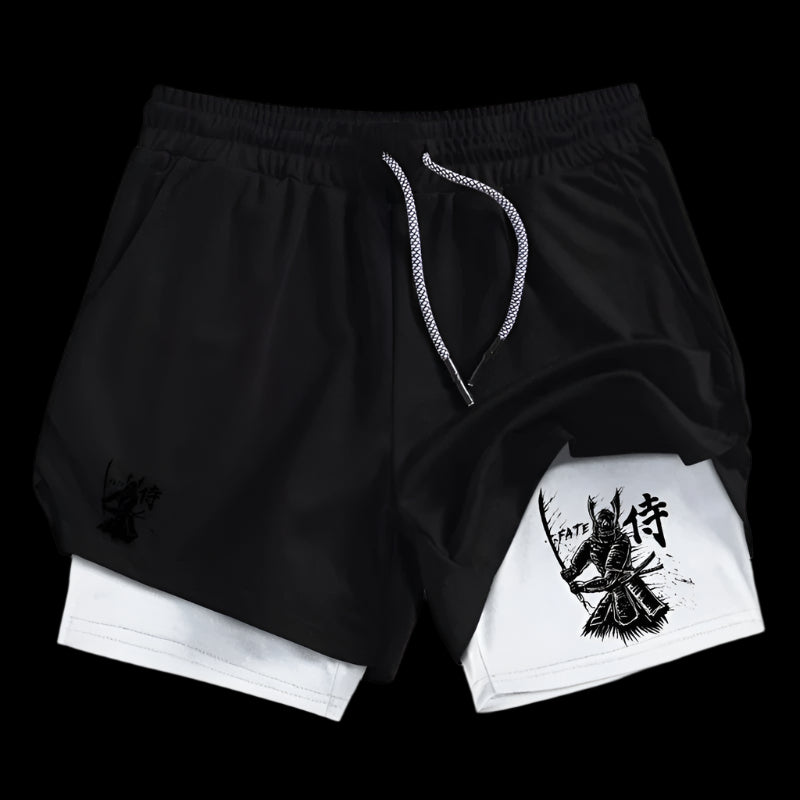 Samurai 2-in-1 Gym Shorts