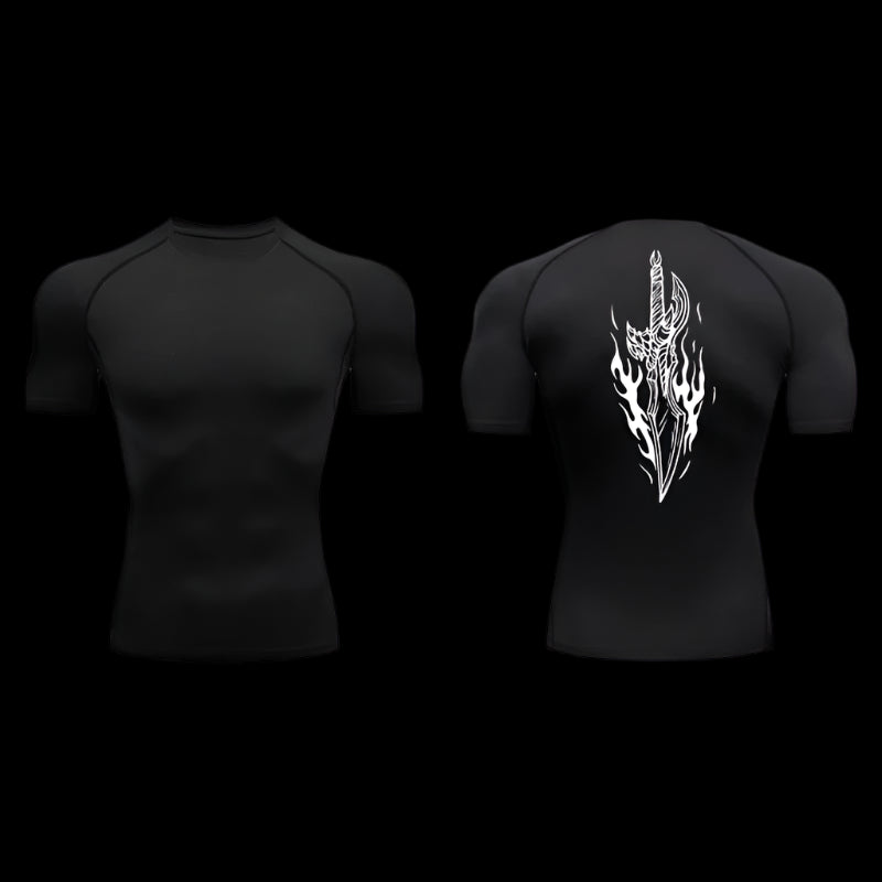 Shadow Blade Compression Shirt – Abyss Forged