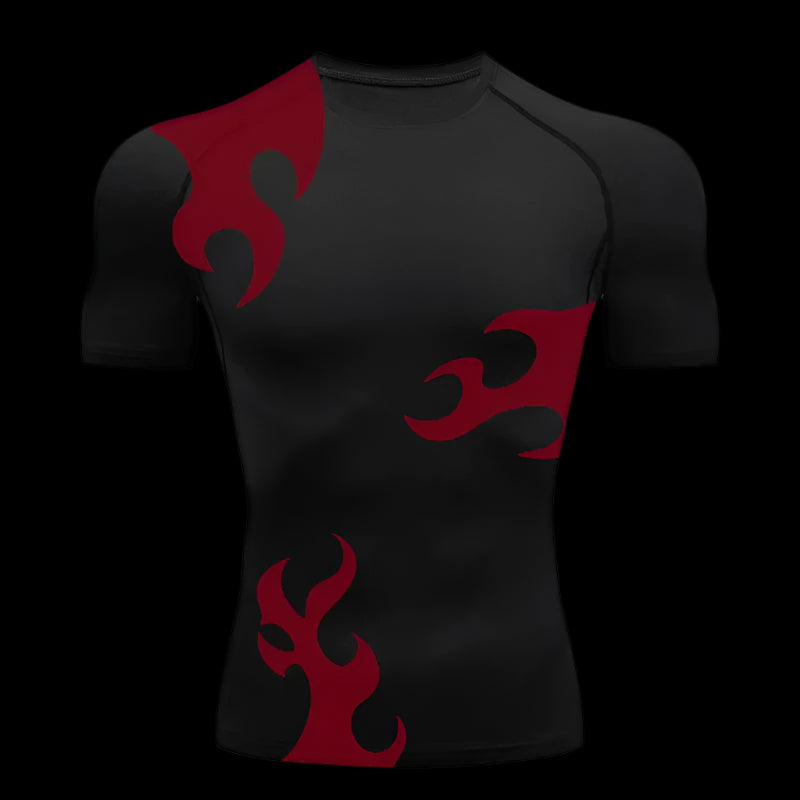 Ignite Compression Shirt – Flame Surge Design