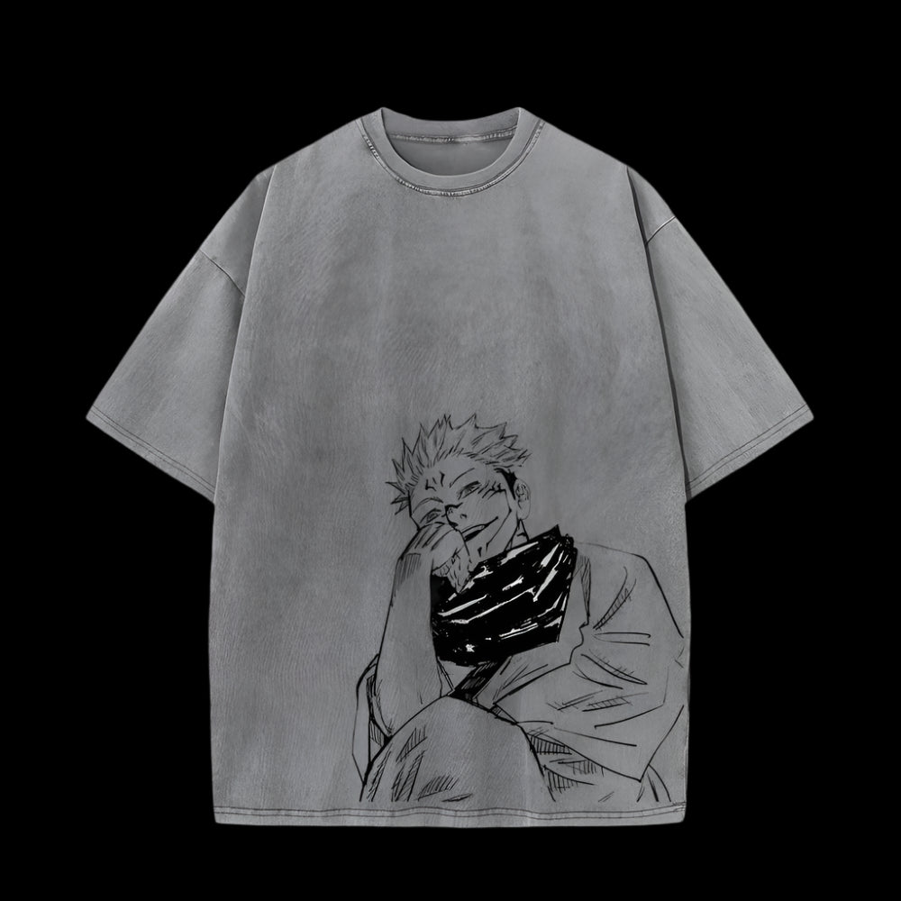 sukuna Oversize Vintage T-Shirt