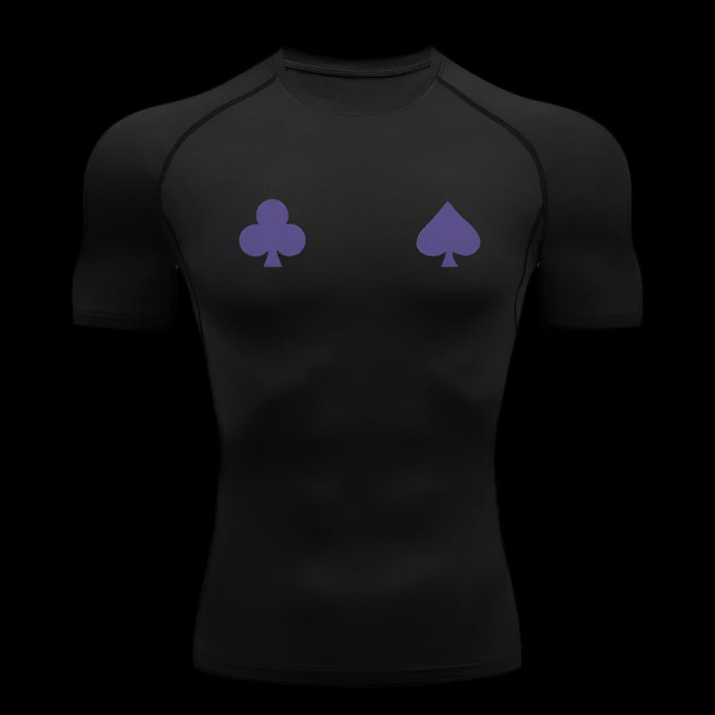 Arcane Joker Compression Shirt – Card Emblem Style