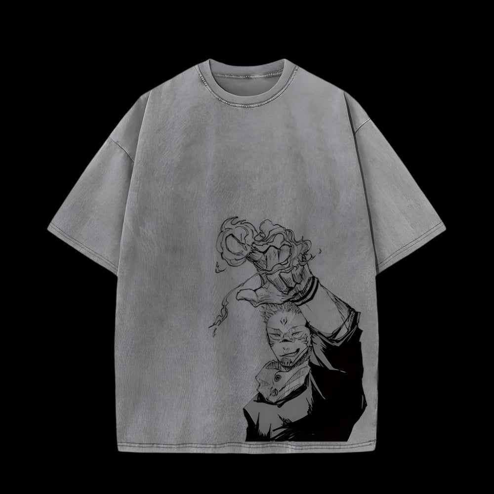 sukuna Oversize Vintage T-Shirt
