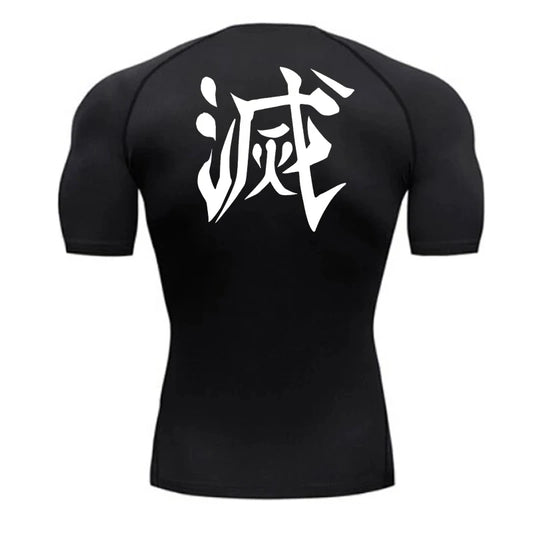 Demon Slayer Compression T-Shirt Short Sleeve