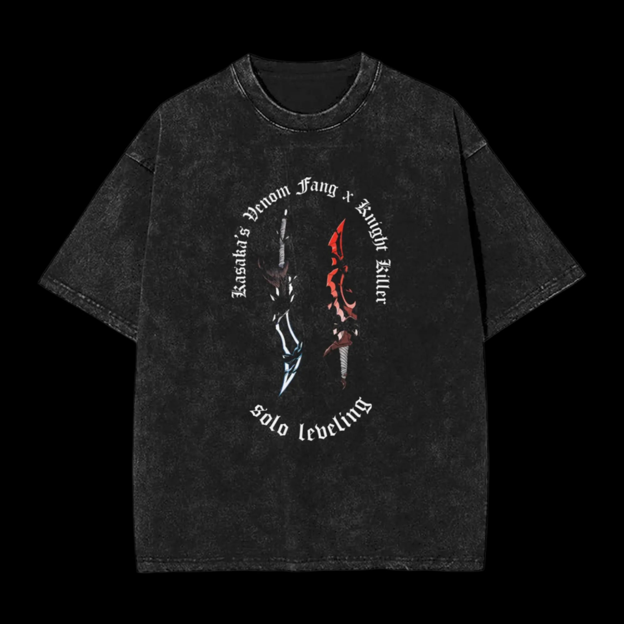 Oversized Shadow Slayer Tee – Dark Vintage Style