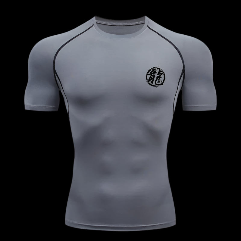 Saiyan Spirit Compression Shirt – Short Sleeve